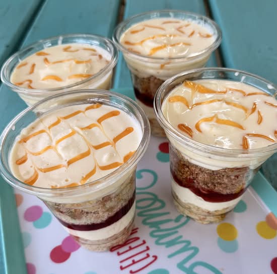 Lemon Chiffon Cup-a-Cake